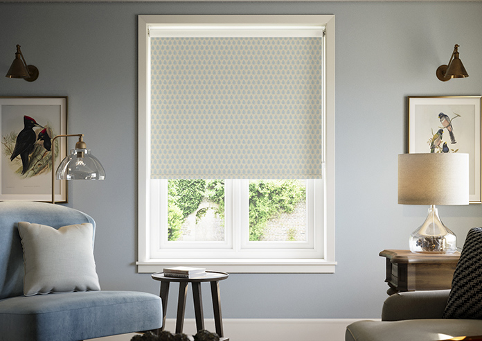 Emily Bond Jaipur, Sky - Twist&Fit Roller Blind - Image 3